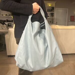 Laura Di Maggio Sky Blue Tote Bag